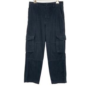 Aritzia Tna Troop Cargo Utility Pants Black Women's Size 10 Grunge Y2K